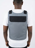 Customized Fake Bulletproof Vest – Custom Tactical Vest Front & Back Text/Logo (Customizable)