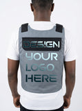 Customized Fake Bulletproof Vest – Custom Tactical Vest Front & Back Text/Logo (Customizable)