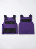 Customized Fake Bulletproof Vest – Custom Tactical Vest Front & Back Text/Logo (Customizable)